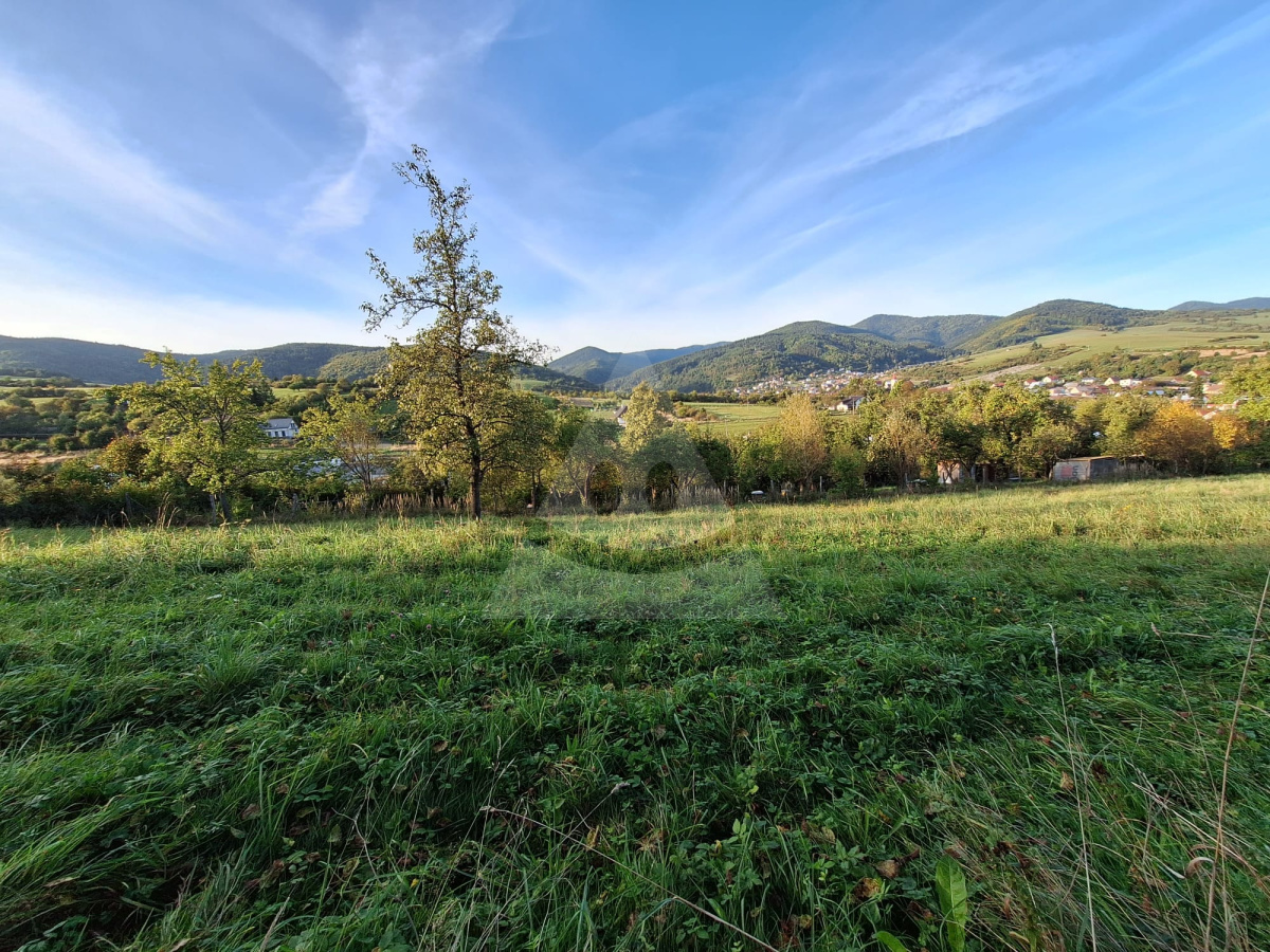 Land for recreation on a gentle slope Papradno