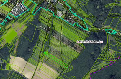 Predaj investičného pozemku v extraviláne obce Plevník-Drienové – 3 000 m²